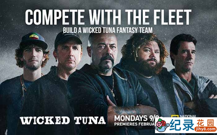 国家地理捕鱼生死战纪录片《狡猾黑鲔殊死战 Wicked Tuna》第1-9季