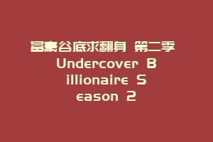 富豪谷底求翻身 第二季 Undercover Billionaire Season 2