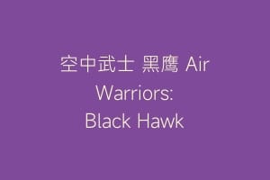 空中武士 黑鹰 Air Warriors: Black Hawk