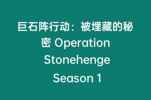 巨石阵行动：被埋藏的秘密 Operation Stonehenge Season 1
