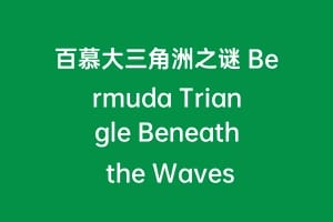 百慕大三角洲之谜 Bermuda Triangle Beneath the Waves
