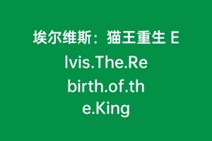 埃尔维斯：猫王重生 Elvis.The.Rebirth.of.the.King
