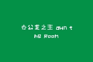 办公室之主 Own the Room