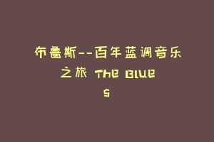 布鲁斯——百年蓝调音乐之旅 The Blues插图 布鲁斯——百年蓝调音乐之旅 The Blues