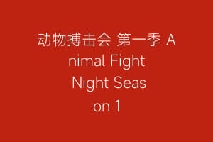 动物搏击会 第一季 Animal Fight Night Season 1缩略图 动物搏击会 第一季 Animal Fight Night Season 1