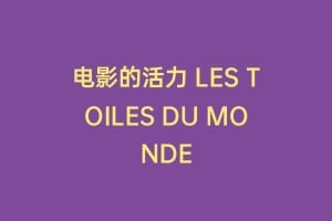 电影的活力 LES TOILES DU MONDE