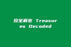 珍宝解密 Treasures Decoded插图 珍宝解密 Treasures Decoded