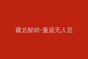 藏北秘岭-重返无人区插图 藏北秘岭-重返无人区