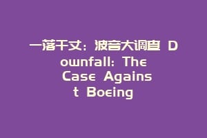 一落千丈:波音大调查 Downfall: The Case Against Boeing缩略图 一落千丈:波音大调查 Downfall: The Case Against Boeing