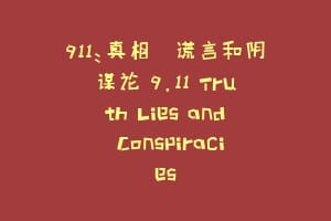 911:真相、谎言和阴谋论 9.11 Truth Lies and Conspiracies缩略图 911:真相、谎言和阴谋论 9.11 Truth Lies and Conspiracies