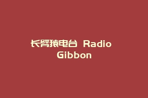 长臂猿电台 Radio Gibbon
