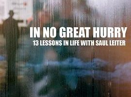 稍安勿躁：与索尔·雷特的13堂课 In No Great Hurry: 13 Lessons in Life with Saul Leiter