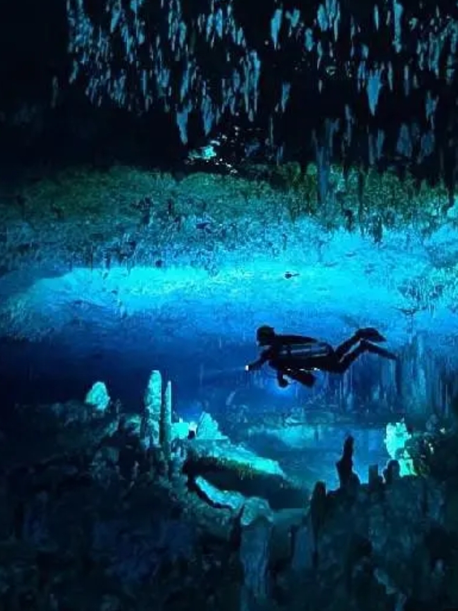 蓝色巴哈马：蓝洞与洞穴 Bahama Blue:Blue Holes And Caves插图