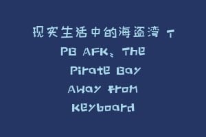 现实生活中的海盗湾 TPB AFK: The Pirate Bay Away from Keyboard缩略图 现实生活中的海盗湾 TPB AFK: The Pirate Bay Away from Keyboard