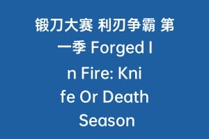 锻刀大赛 利刃争霸 第一季 Forged In Fire: Knife Or Death Season