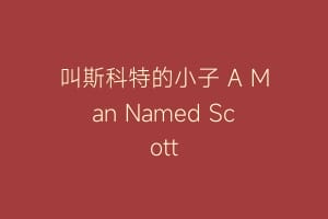 叫斯科特的小子 A Man Named Scott