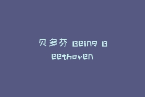 贝多芬 Being Beethoven