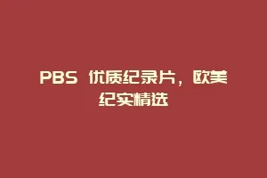PBS 优质纪录片，欧美纪实精选