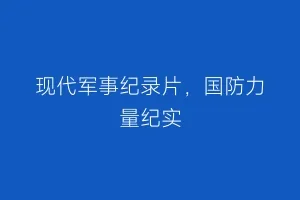现代军事纪录片,国防力量纪实缩略图 现代军事纪录片,国防力量纪实