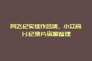 网飞纪实佳作合集,小众高分纪录片资源整理缩略图 网飞纪实佳作合集,小众高分纪录片资源整理