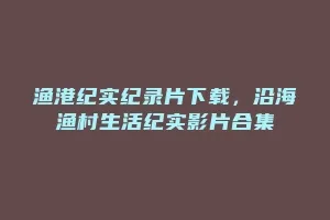 渔港纪实纪录片下载,沿海渔村生活纪实影片合集缩略图 渔港纪实纪录片下载,沿海渔村生活纪实影片合集